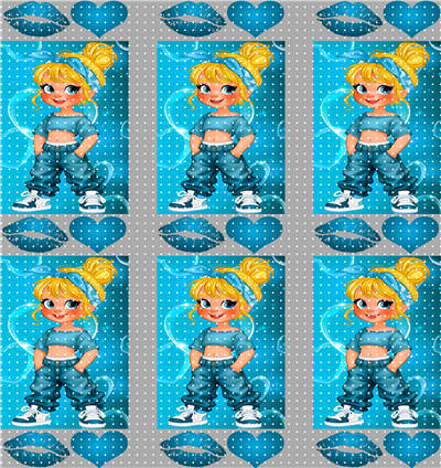 Pen sticker-F 2697